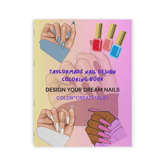 Nail Coloring Book without accessories